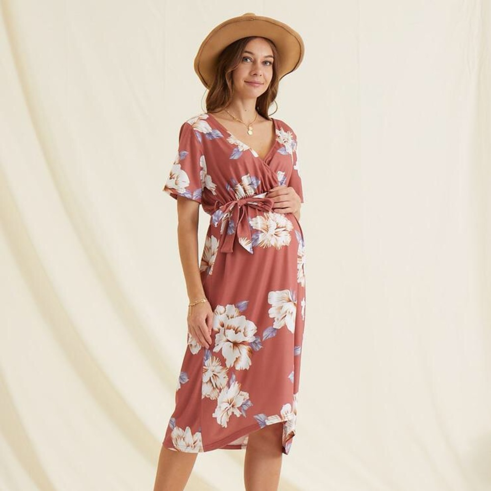 Floral Maternity Dress